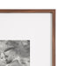 Wall Frame 16x20 matted to 8x10 Walnut Brown 3