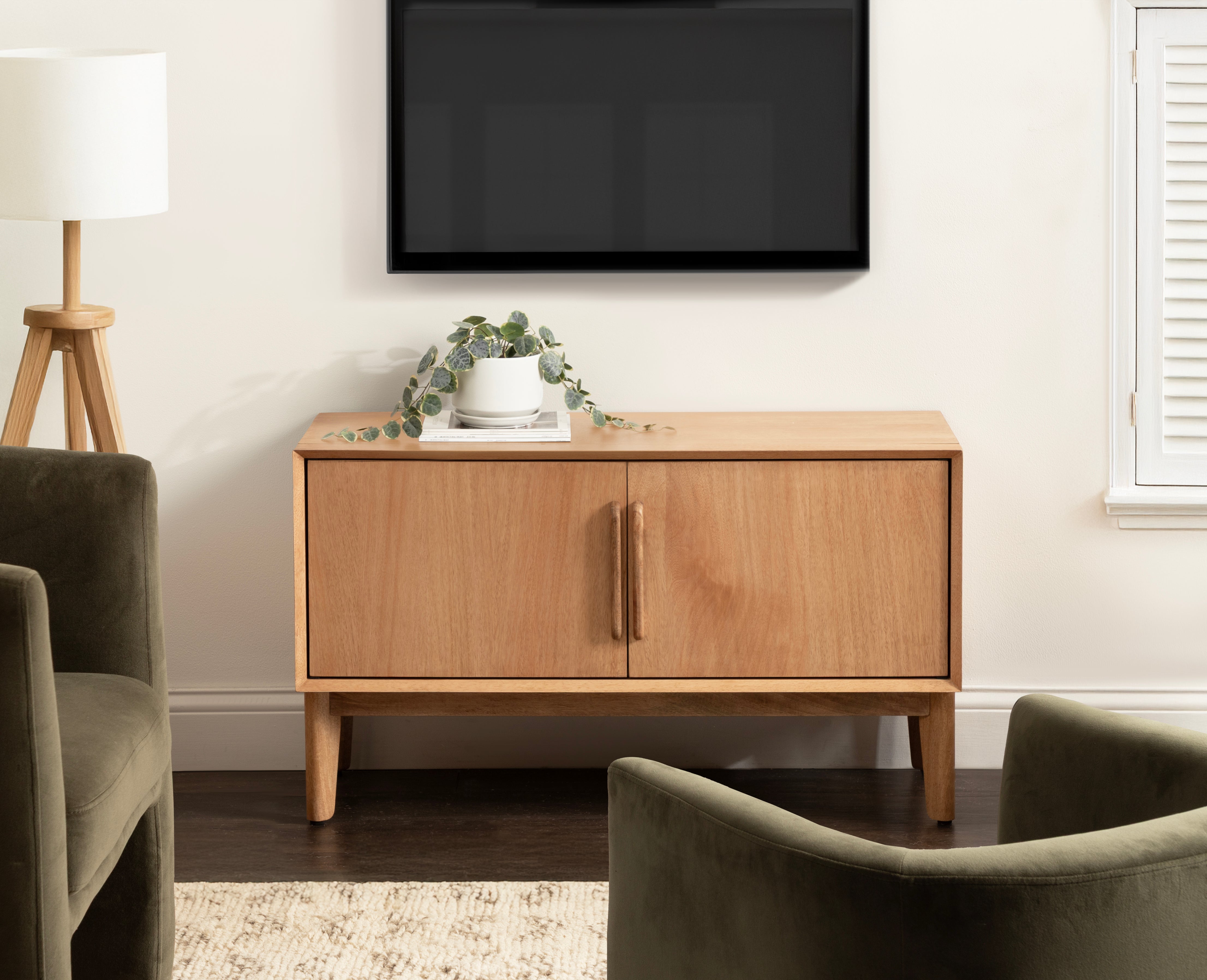TV Stand 38x15x22 Natural 7