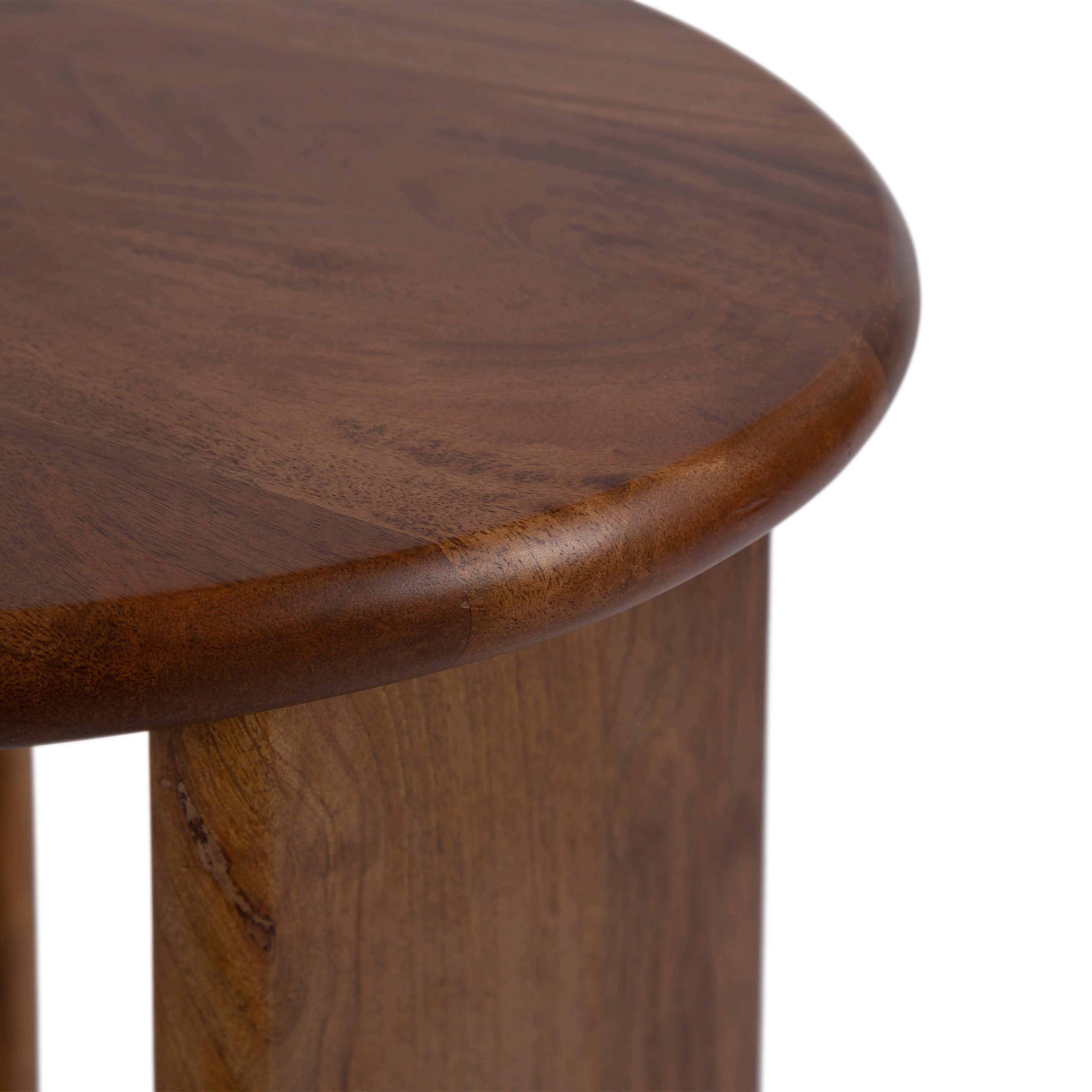 Tortola Wood Side Table