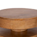 Side Table Natural Honey 14x14x18 3