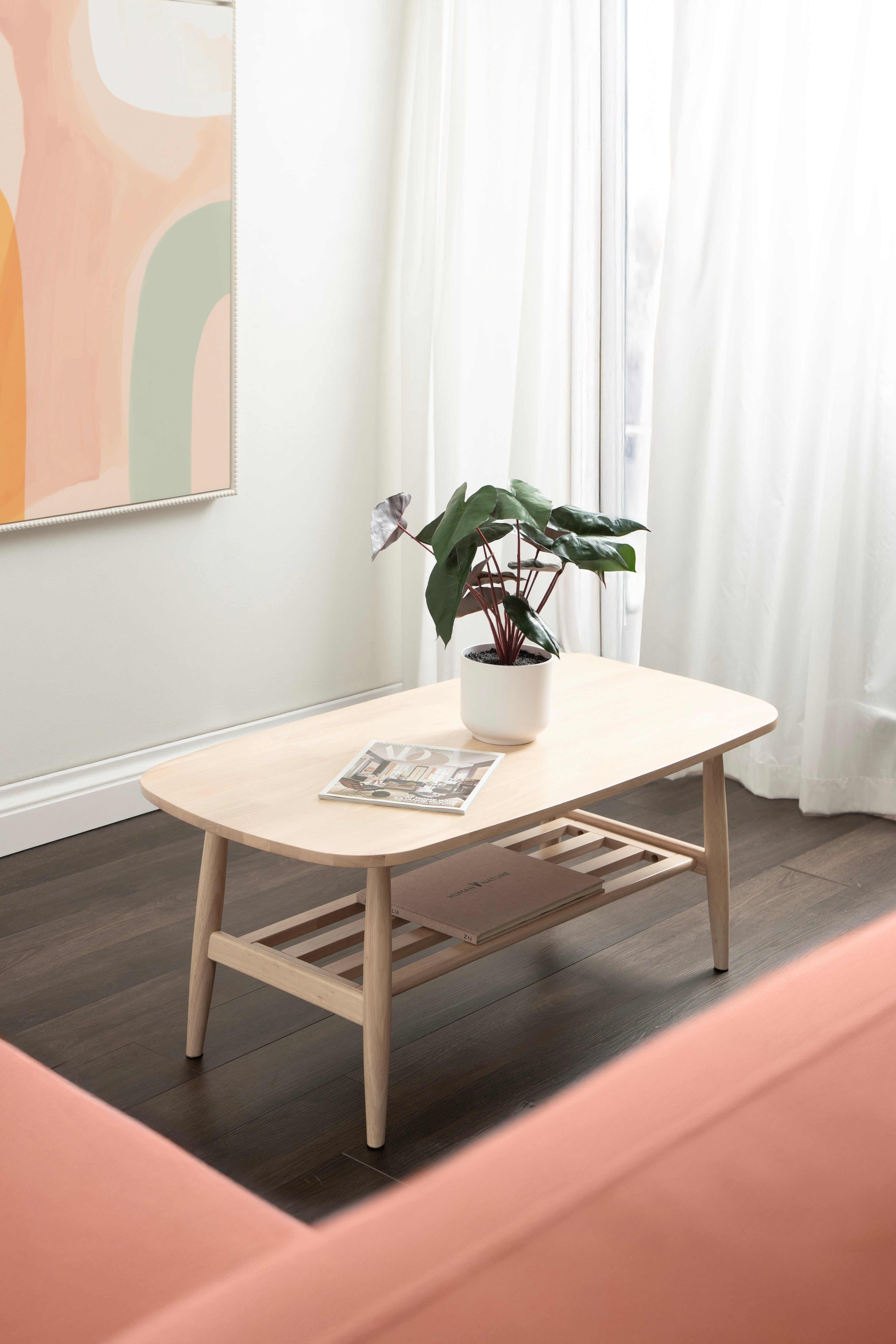 Nilas Wood Coffee Table