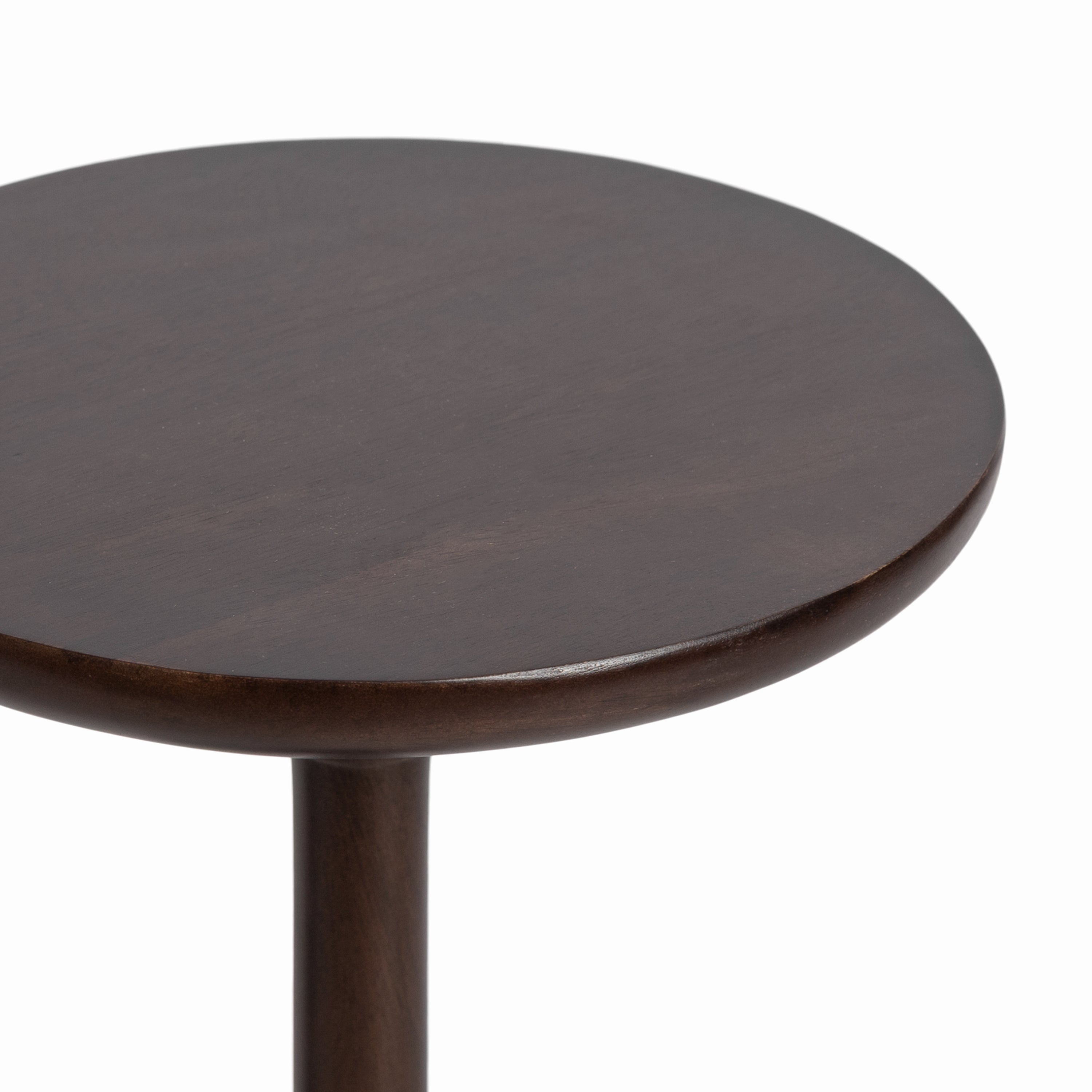 Drink Table Dark Brown 10x10x22 3