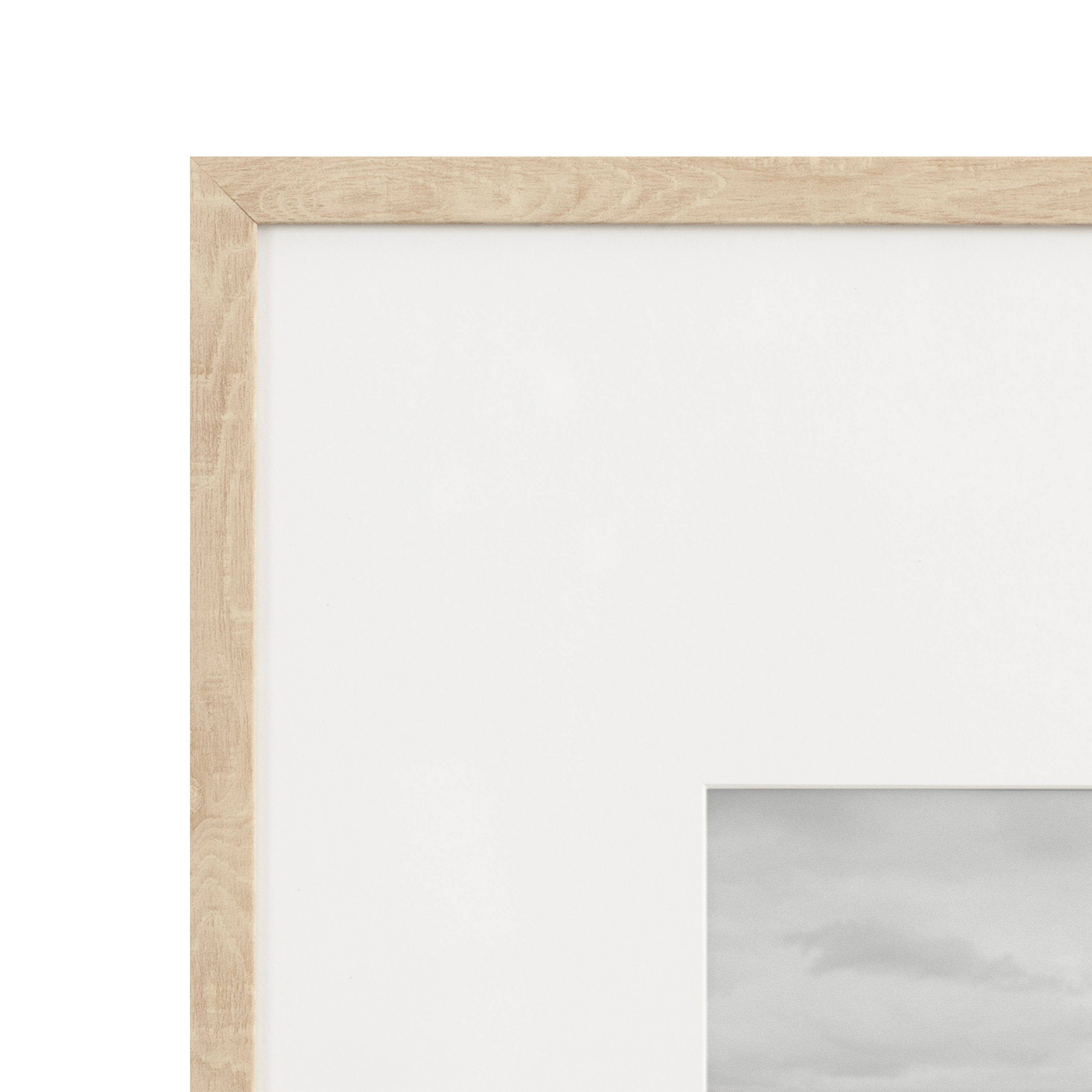 Wall Frame Natural 16x20 matted to 8x10 3