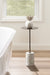 Drink Table 10x10x22 White Bronze 7