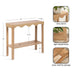 Console Table Natural Beige 32x12x31 2