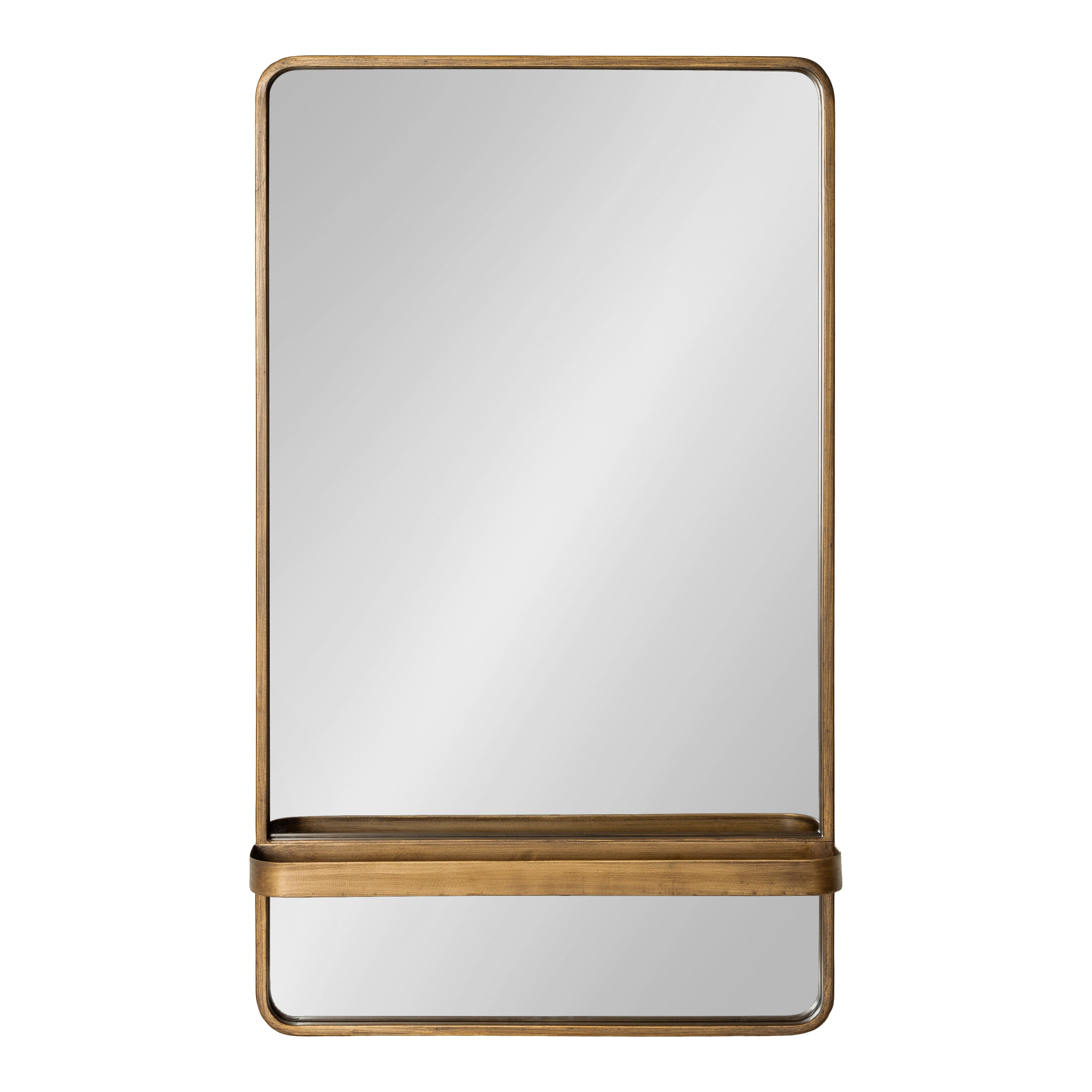 Estero Wall Rectangle Mirror with Shelf
