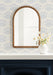 Arch Mirror Rustic Brown 20x30 6