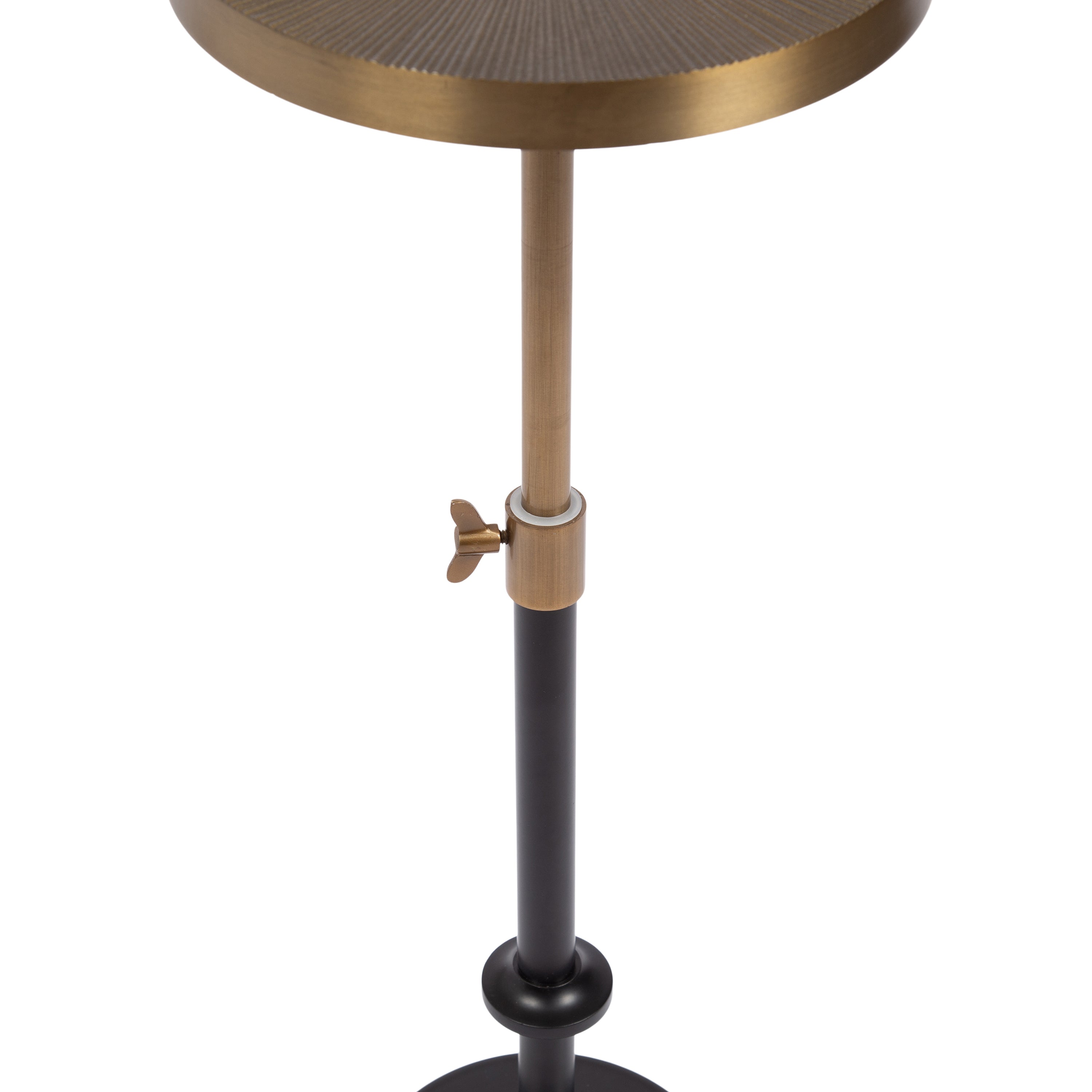 Drink Table Gold Black 10x10x30 5
