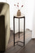 Drink Table Bronze Light Brown 9x9x23 7