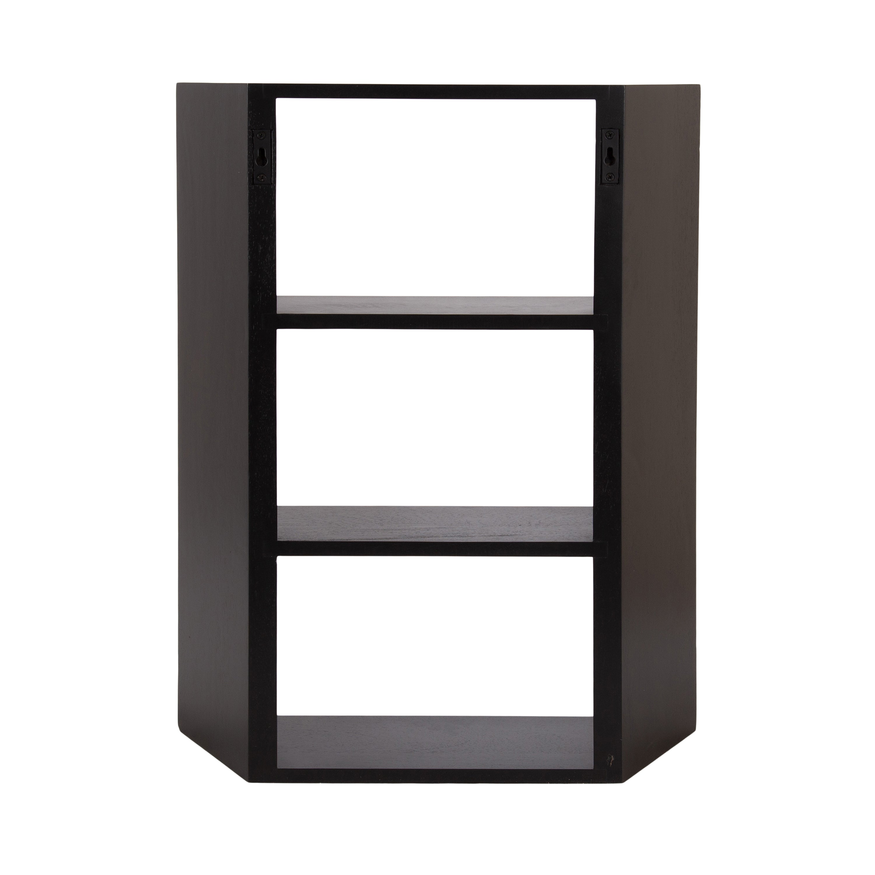 Accent Shelf Black 20x6x26 4