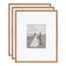 Wall Frame Brown 16x20 matted to 8x10 1