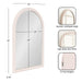 Arch Mirror 20x30 Pink 2