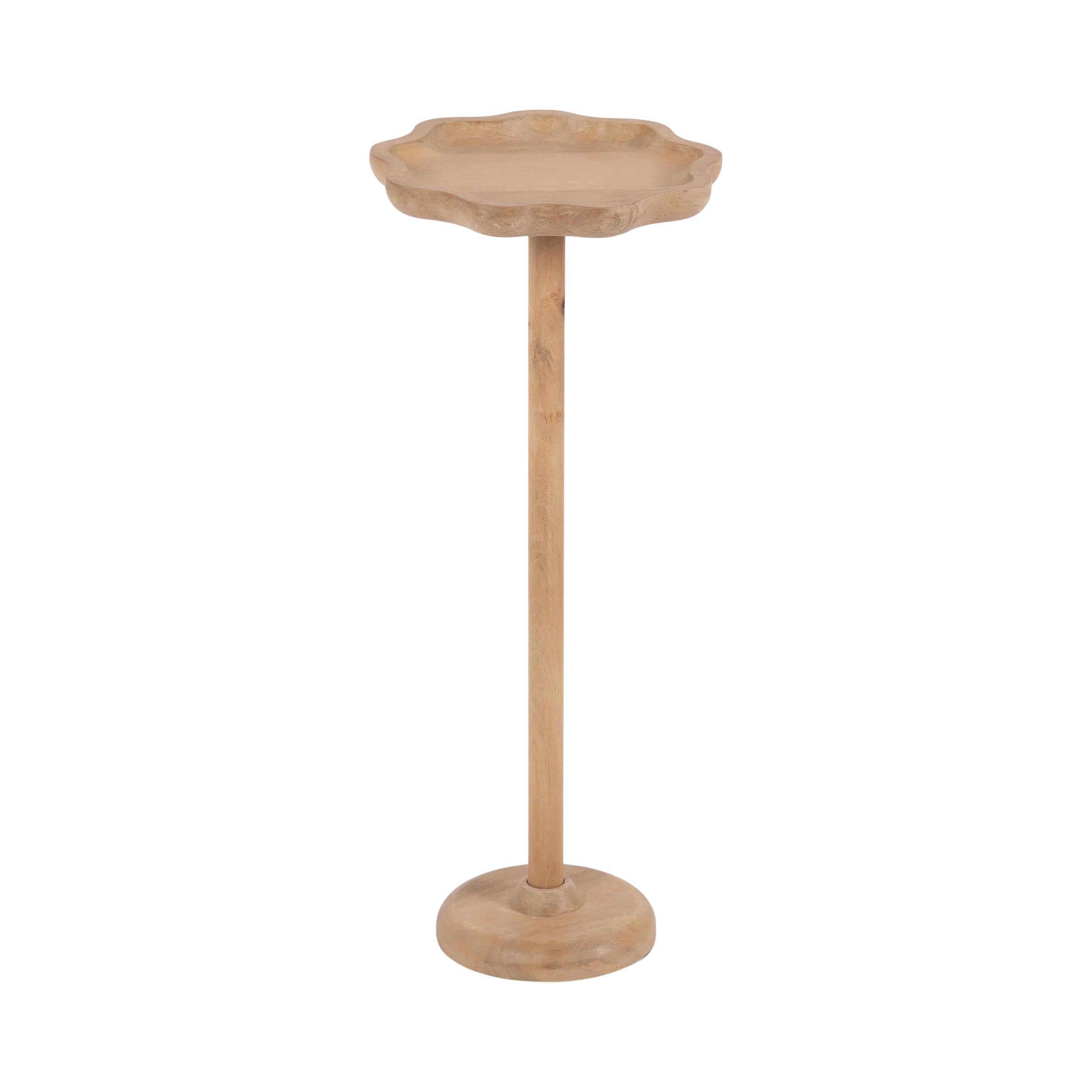 Drink Table Natural Beige 9x9x22 1