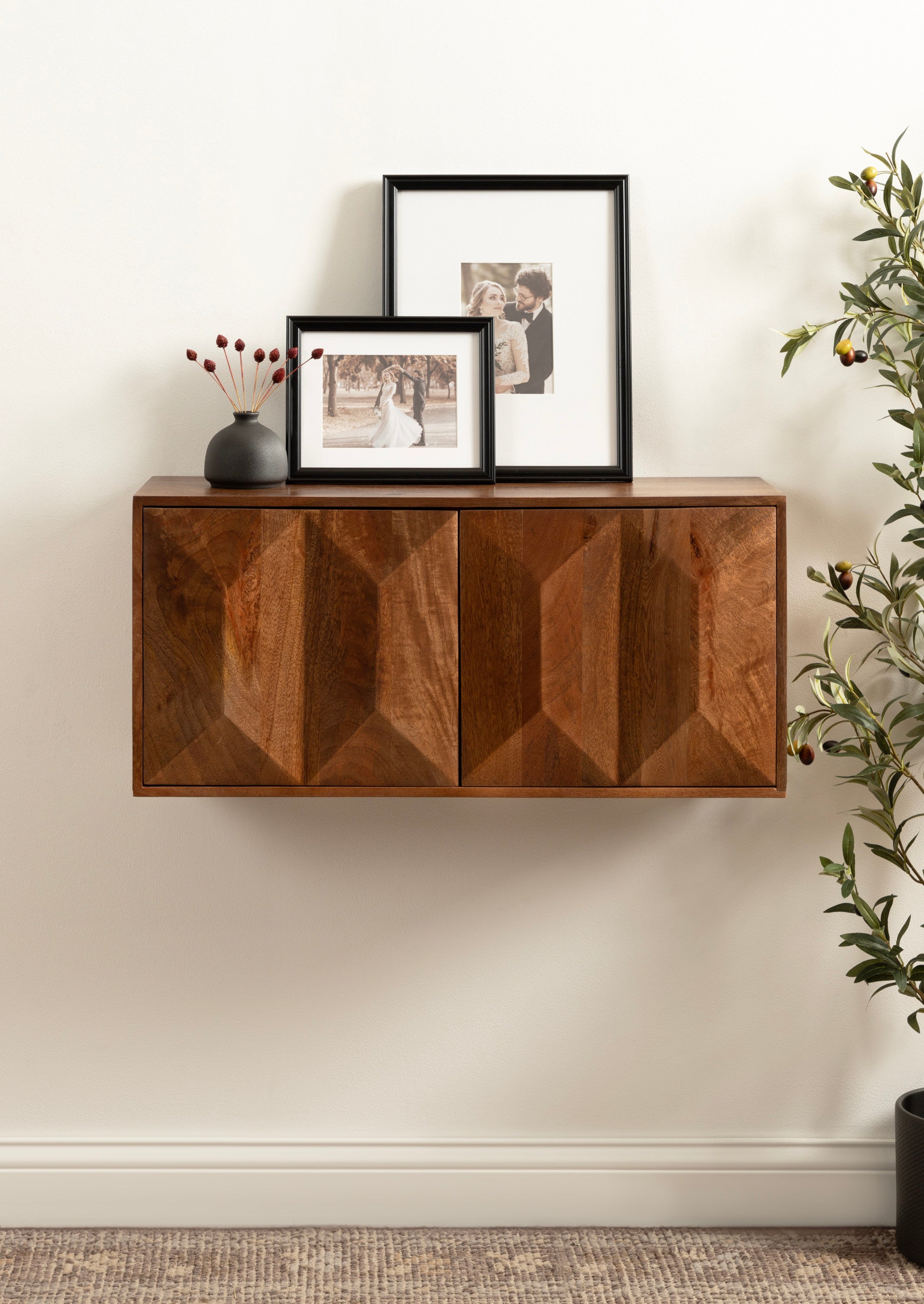 Ranier Two-Door Wall Cabinet
