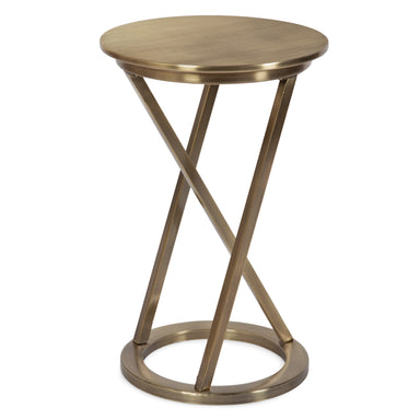 Side Table Gold 15x15x23 1