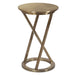 Side Table Gold 15x15x23 1