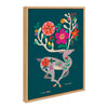Sylvie Reindeer 2 Framed Canvas by Rachel Lee of My Dream Wall