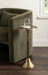 Drink Table Gold 11x11x30 7