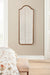 Arch Mirror Bronze 18x48 7