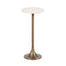 Drink Table White Gold 10x10x22 1