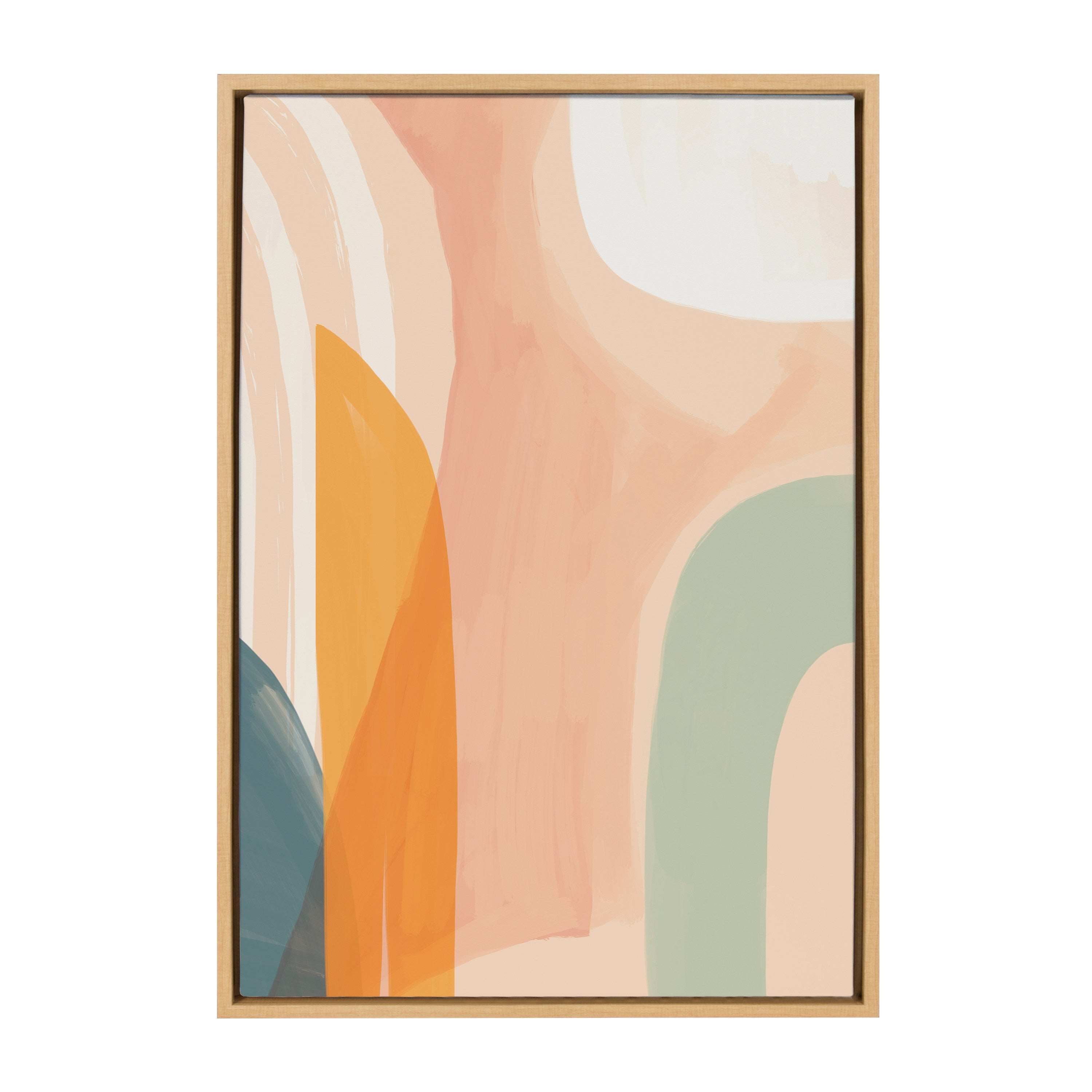 Sylvie Sunrise Over Marrakesh Framed Canvas by Kate Aurelia Holloway