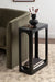 Side Table Black 16x8x24 6