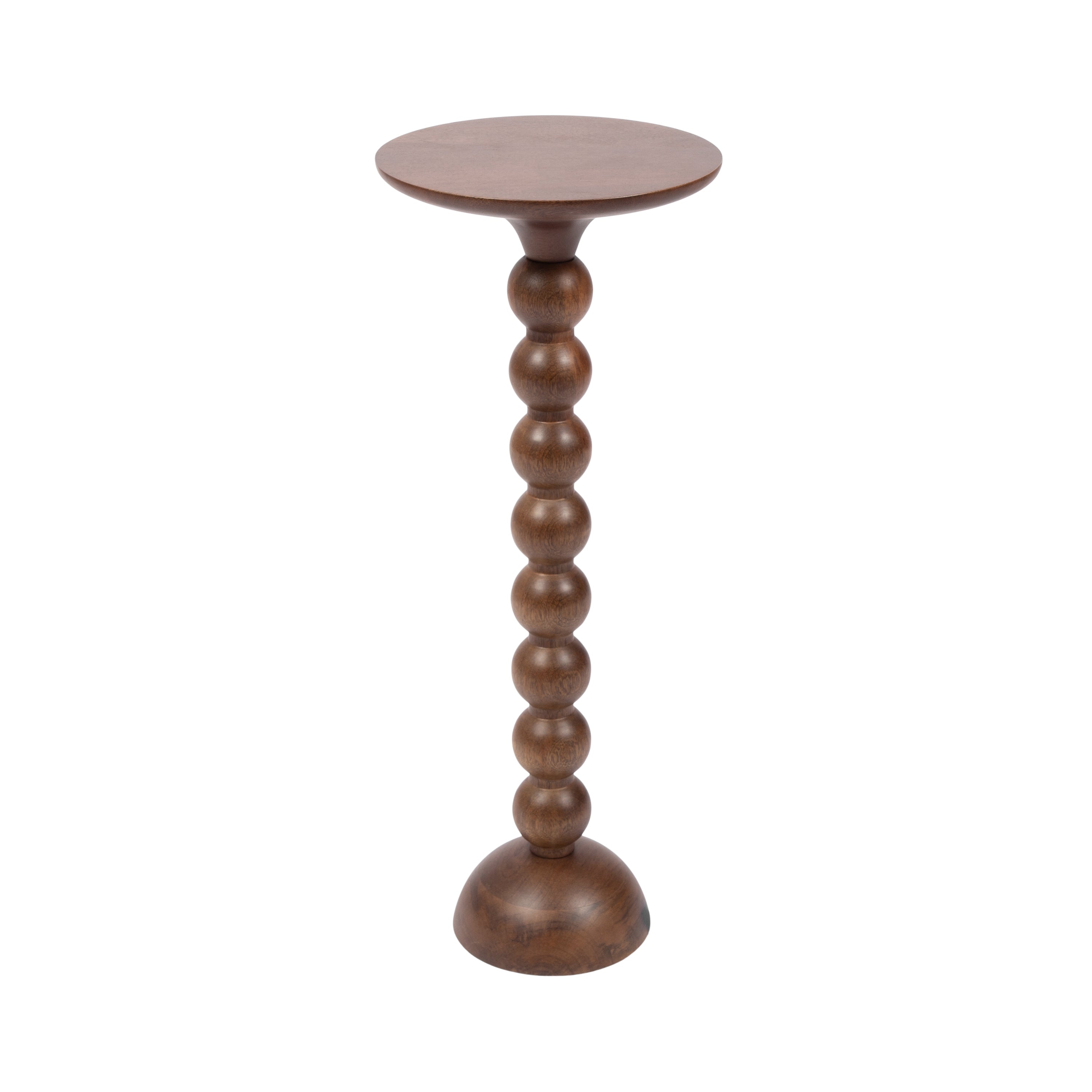 Drink Table Walnut Brown 9x9x22 1
