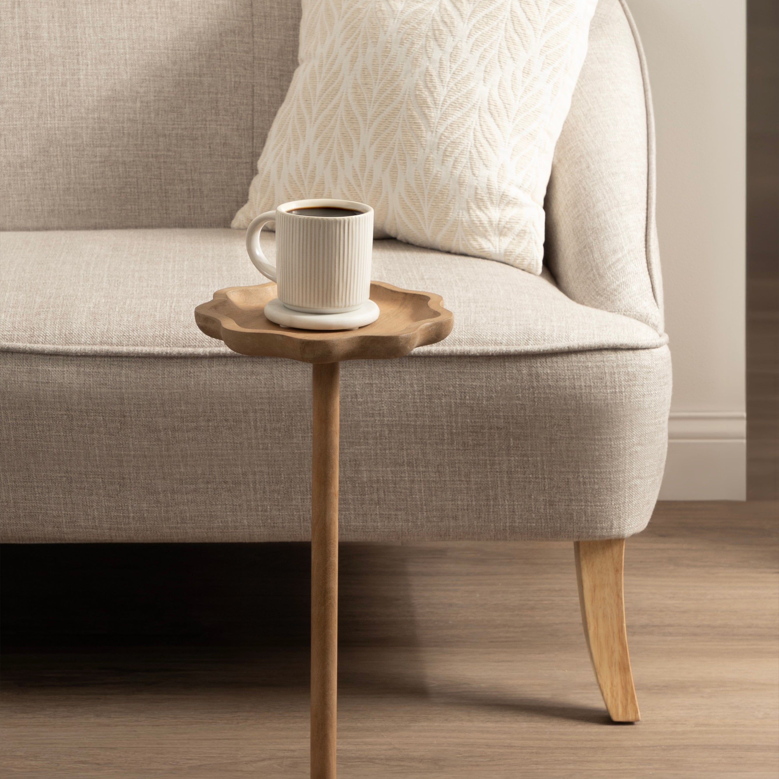 Drink Table 9x9x22 Natural 6