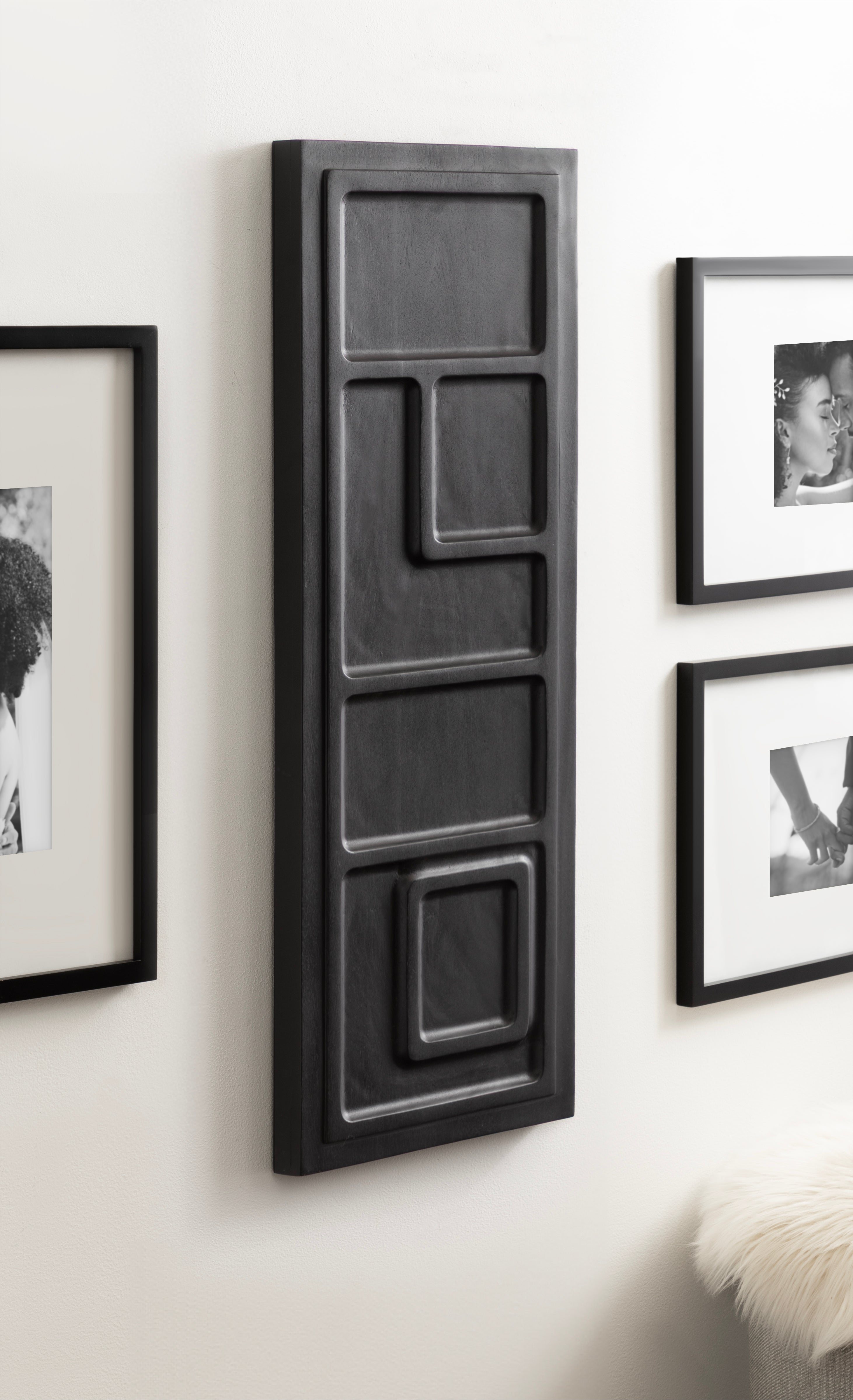 Plaque Black 13x36 6