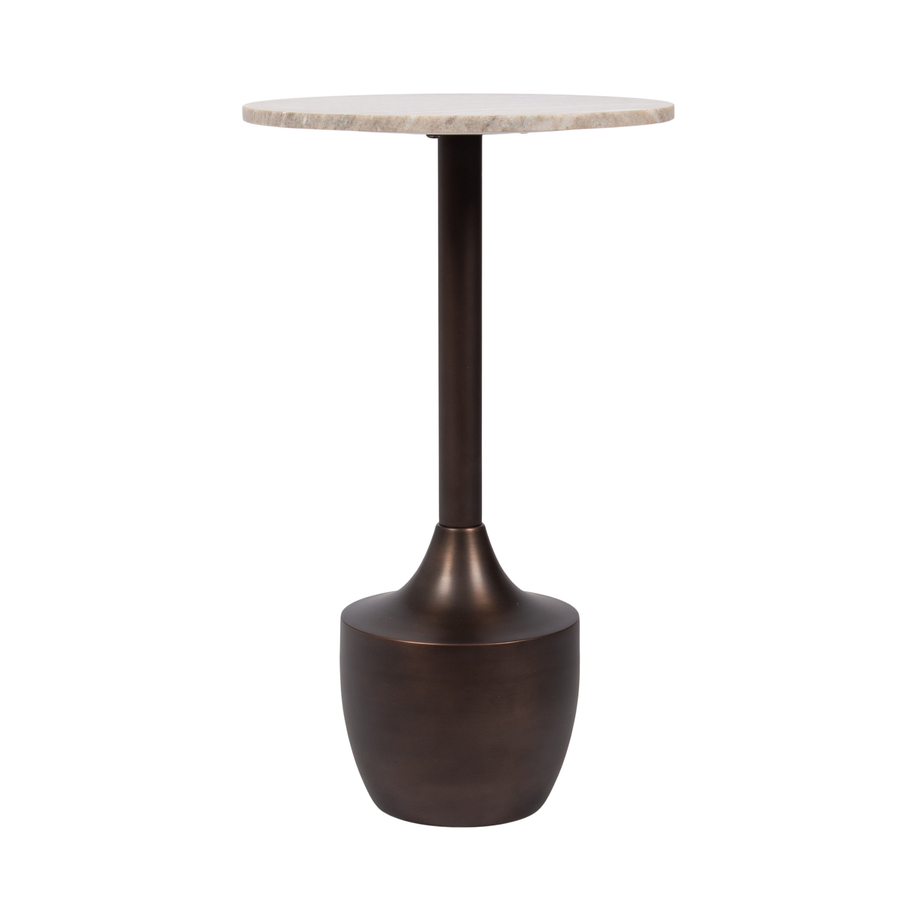 Side Table 14x14x24 Brown Bronze 5