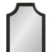 Wall Sconce Black 6x5x16 6