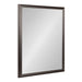 Rectangle Mirror Pewter 20x26 1