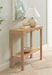 Console Table Natural Beige 32x12x31 8