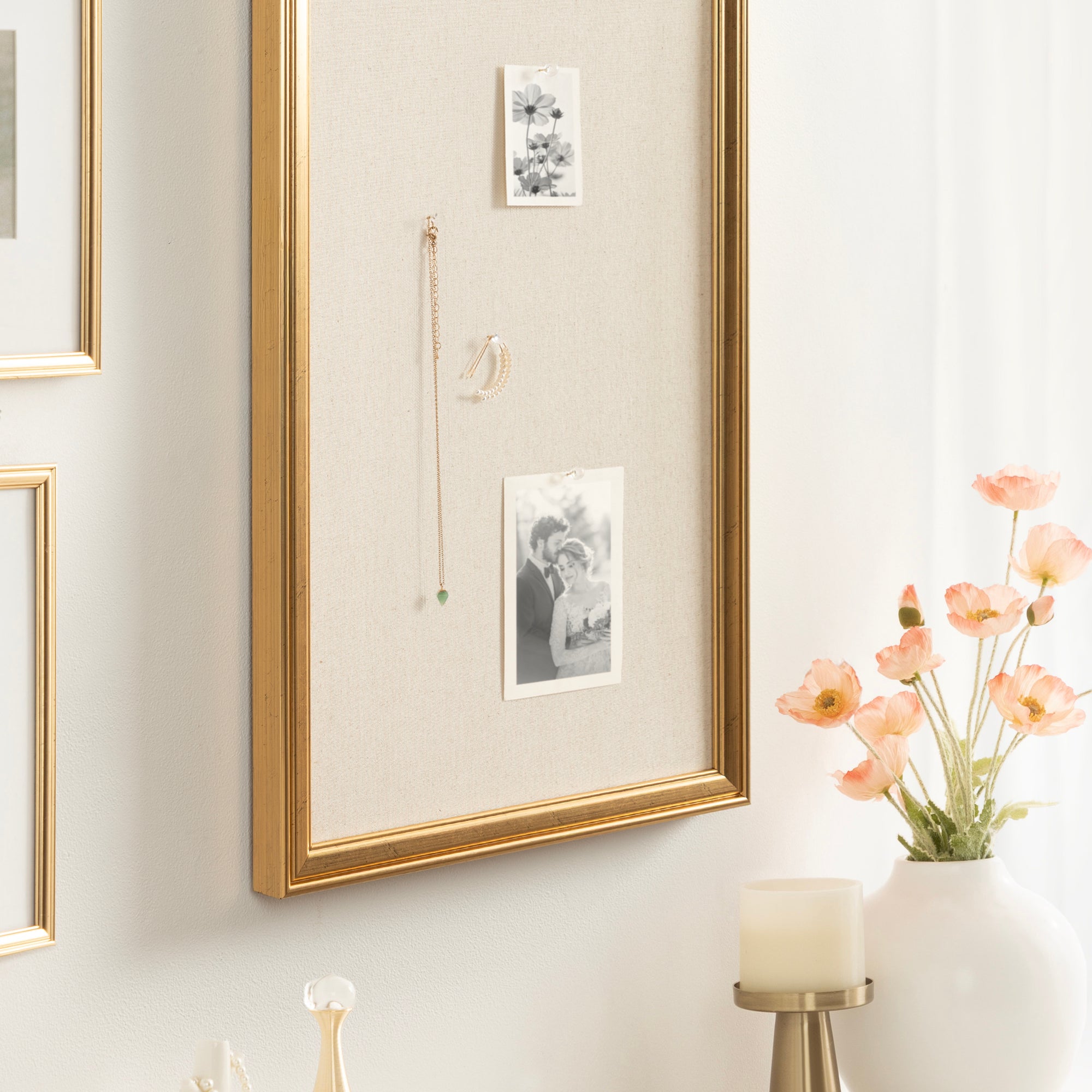 Pinboard 15x24 Gold 7