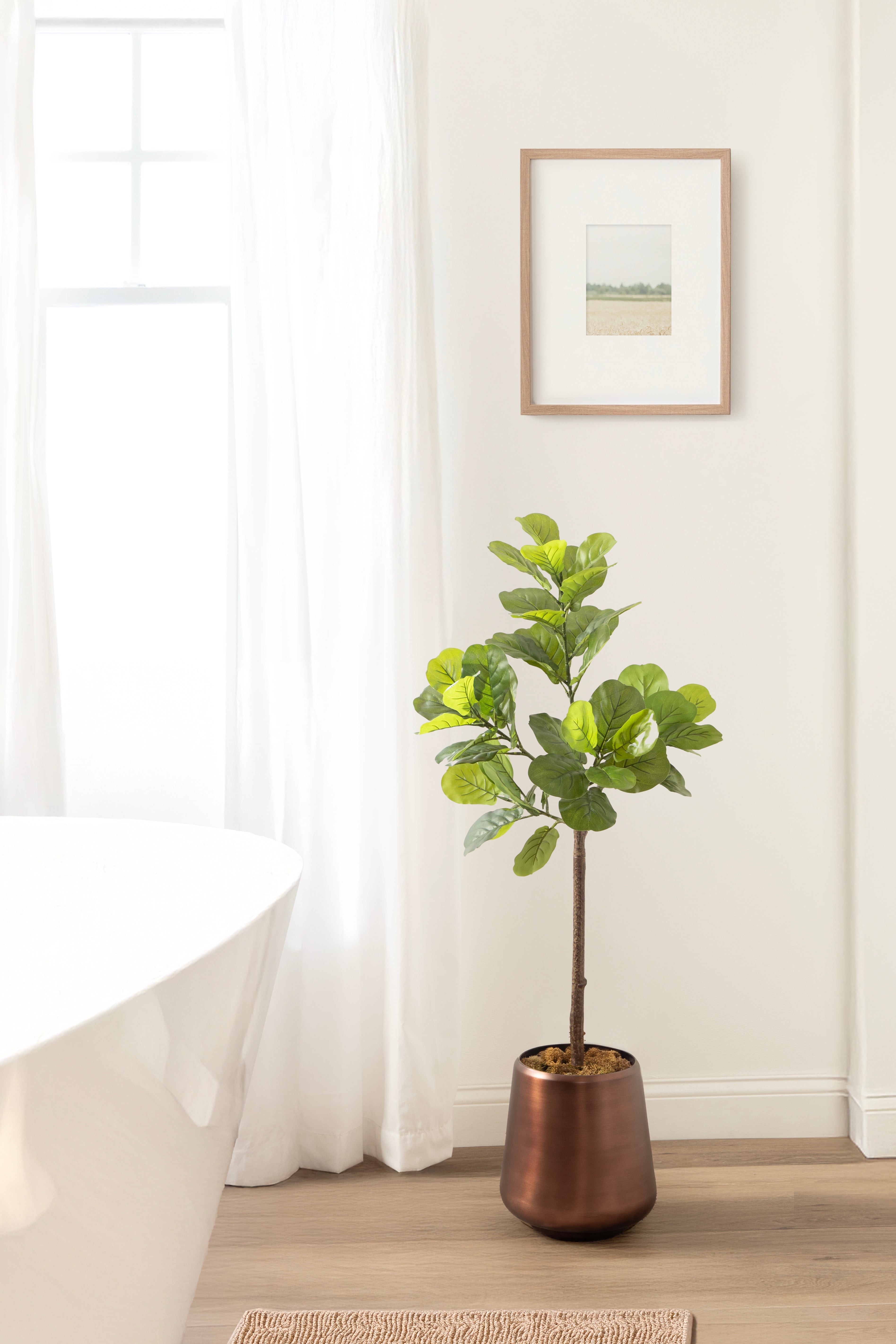 Faux Tree Bronze 4' 7