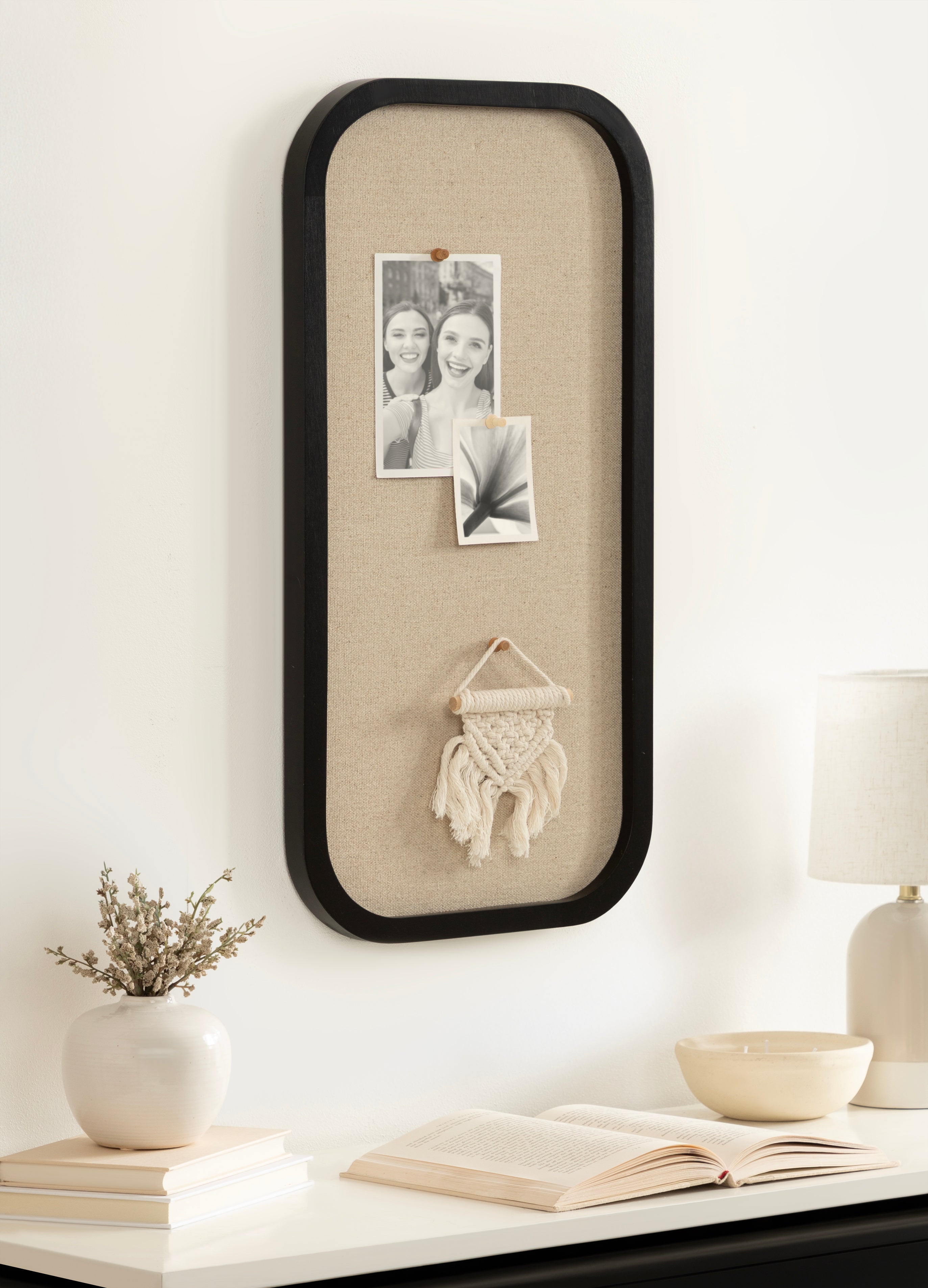 Pinboard Black 12x24 6