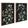Sylvie Foliage I and Foliage III Framed Canvas Art Set by Nikita Jariwala