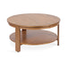Coffee Table Natural 34x34x17 1