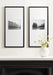 Wall Frame Black 14x30 matted to 8x10 7
