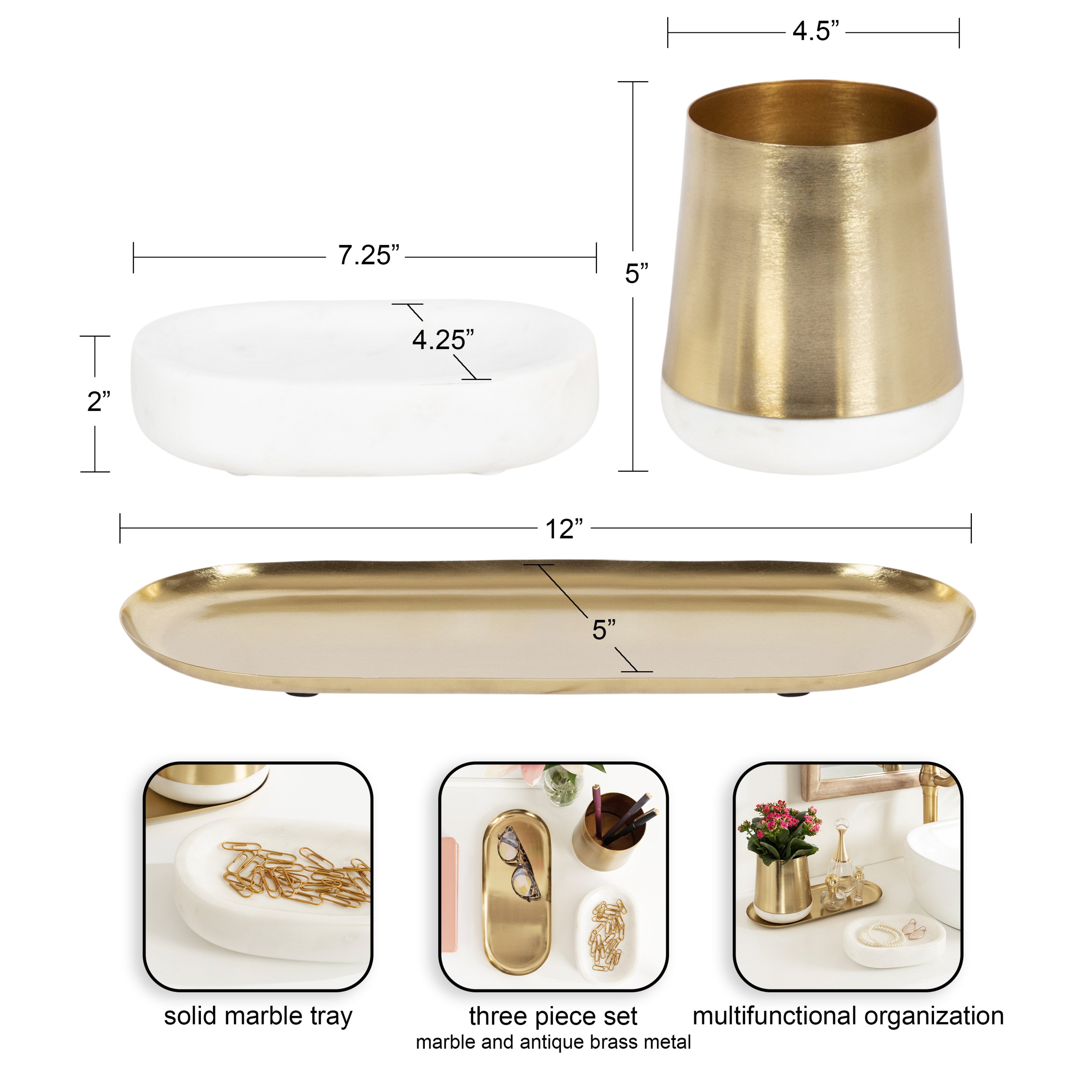 Koni 3 Piece Organization Set