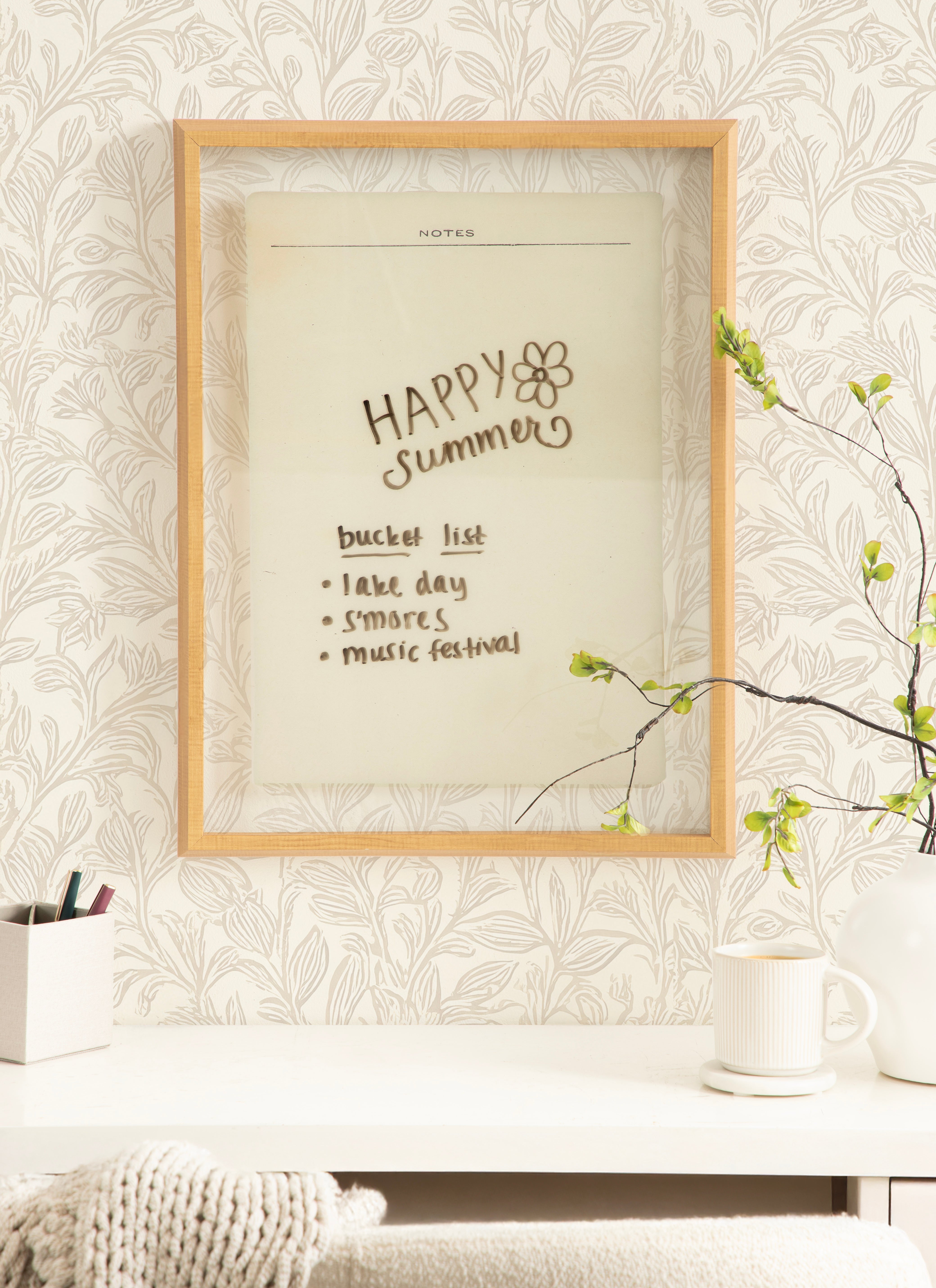 Dry Erase Board Blake Natural 18x24 6
