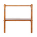 Accent Shelf Walnut Brown 24x12x24 4