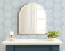 Arch Mirror 28x32
 White 6