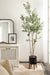 Faux Tree 7.5' Black Rustic Brown 8