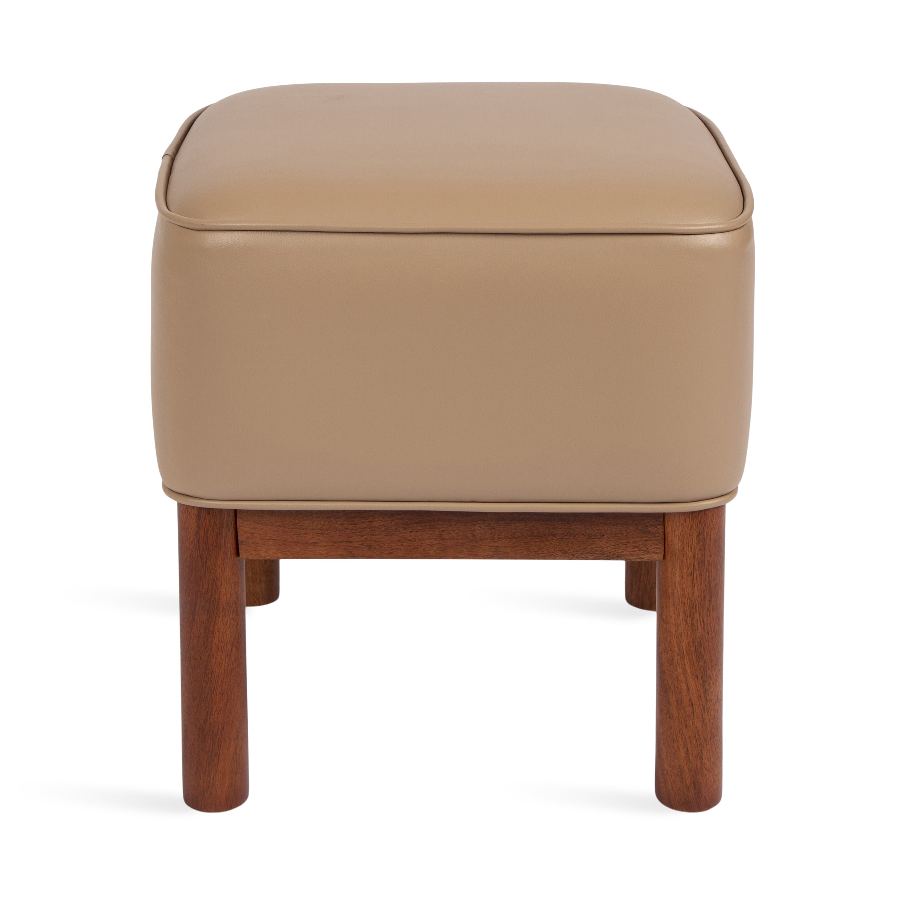 Standard Ottoman Walnut Brown 16x16x18 5