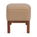 Standard Ottoman Walnut Brown 16x16x18 5