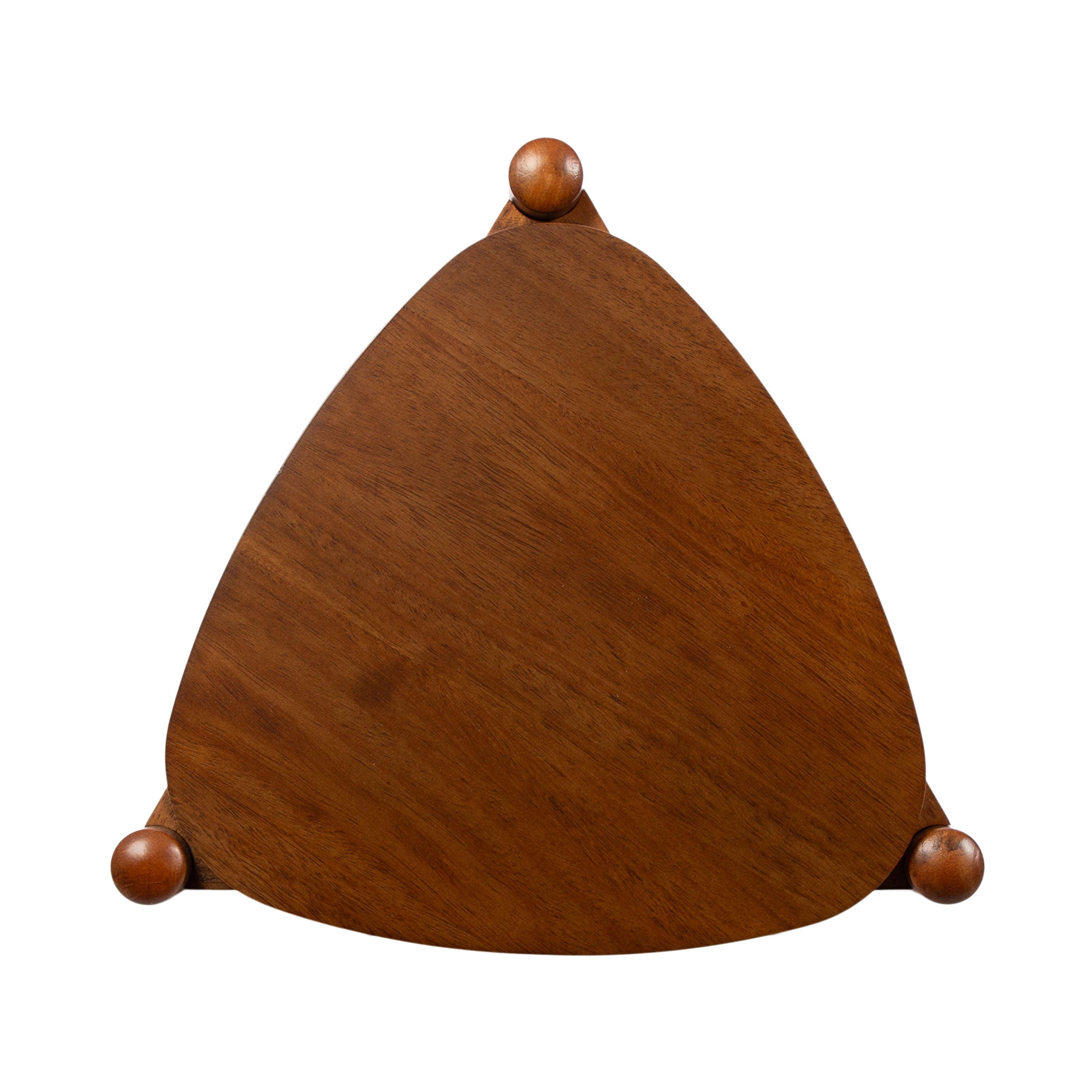 Side Table 12x13x24 Walnut Brown 4