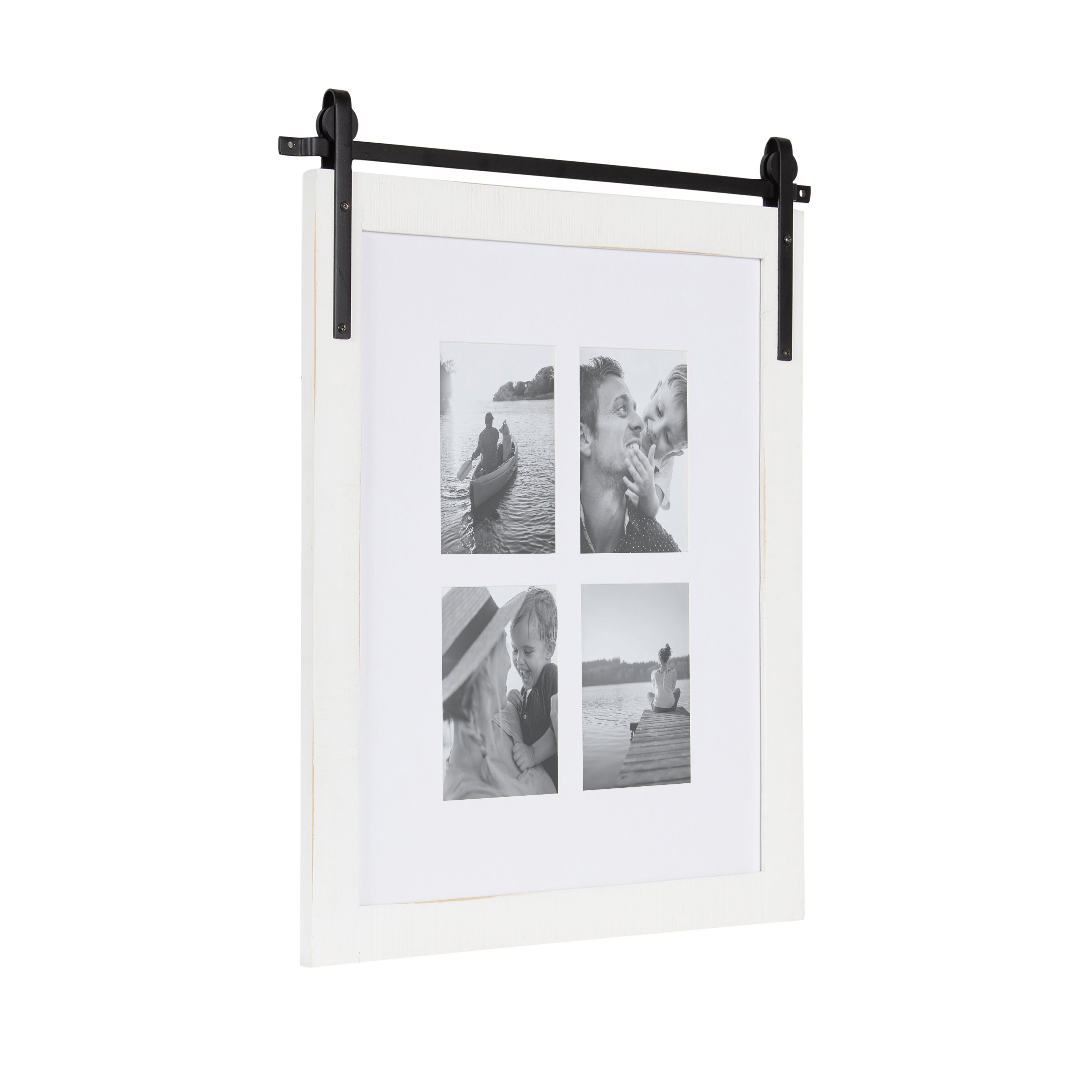 Wall Frame White 16x20 matted to 4op 1