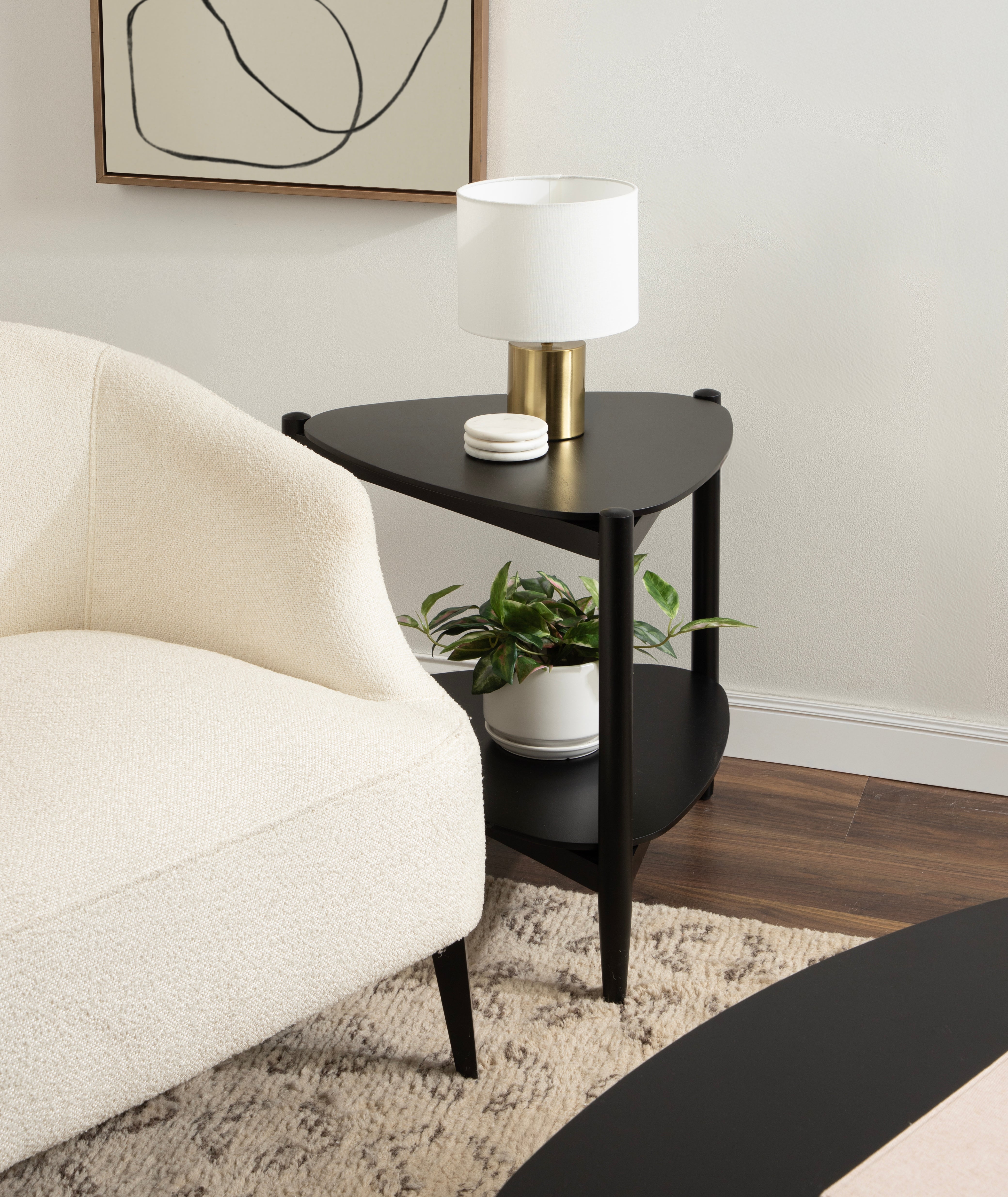 Knowlton Wood Side Table