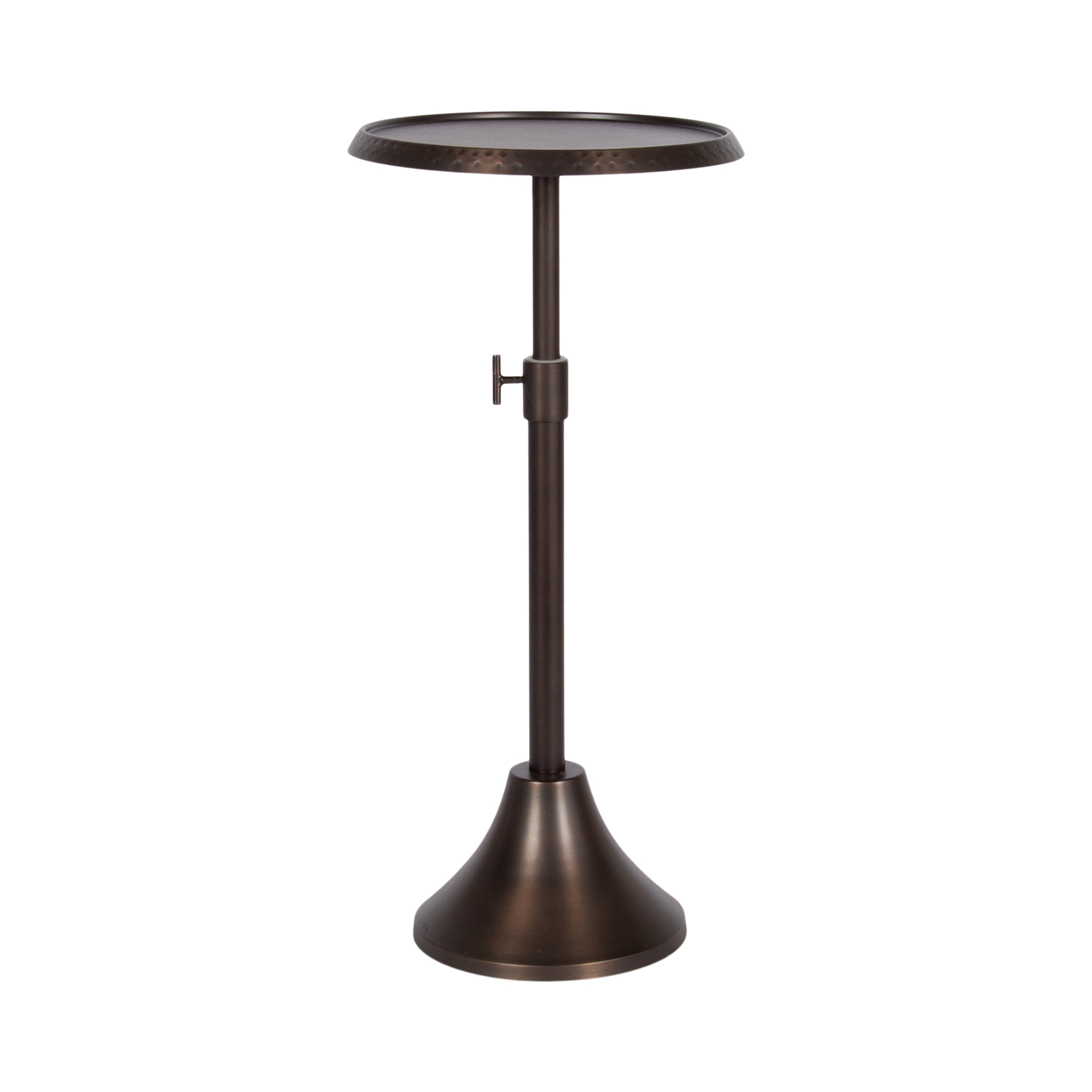 Drink Table Bronze 11x11x30 1